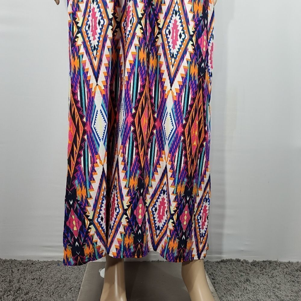 Justify Multi Color Fringed Maxi Dress - Picture 2 of 11